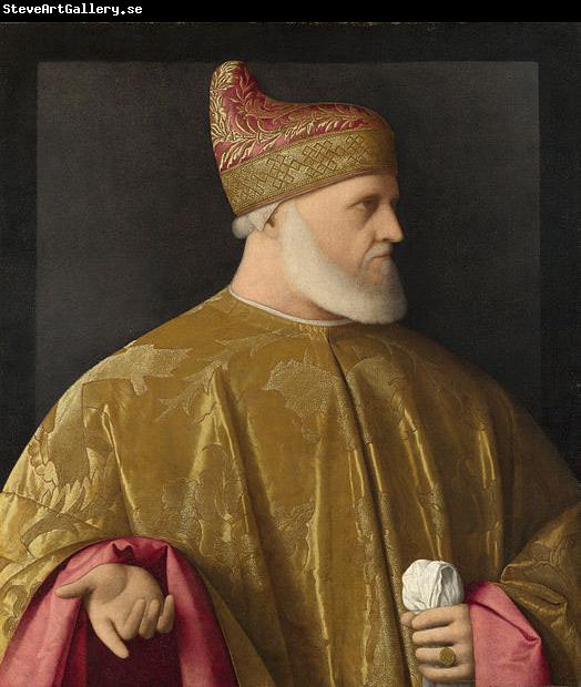 Vincenzo Catena Portrait of the Doge, Andrea Gritti